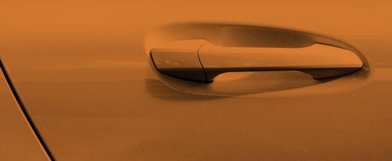 Tangerine Metallic  touch up paint for Honda
