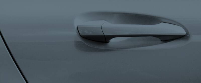 Torched Steel Blue Pearl touch up paint for Mitsubishi