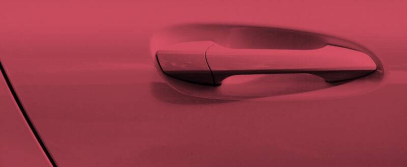Velvet Red Metallic touch up paint for Porsche