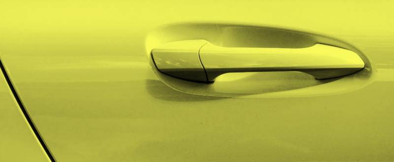 Yellow touch up paint for Lamborghini