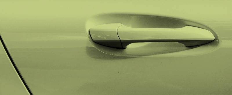 Yellow Green Metallic touch up paint for Daewoo
