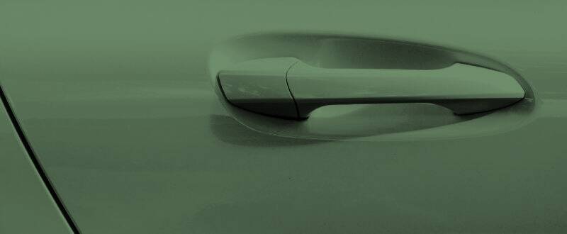 Yellow Green Pearl touch up paint for Nissan
