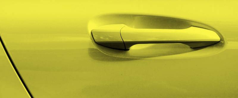 Yellow Peel touch up paint for Ford
