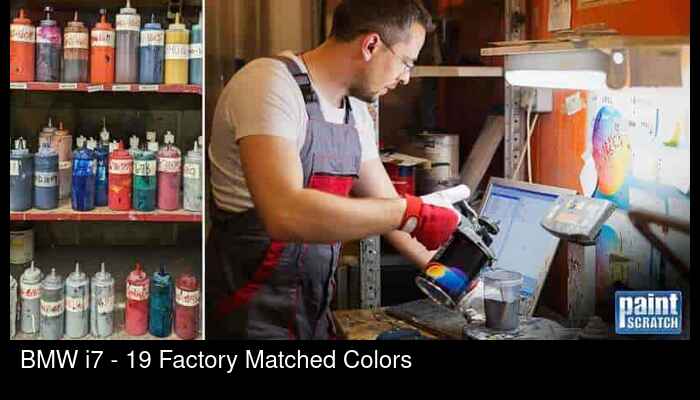 BMW i7 Touch Up Paint - 19 Factory-Matched Colors for Your BMW i7 ...