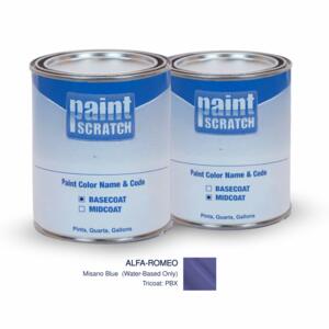 Image of Misano Blue Tricoat (Water-Based Only) PBX for Alfa-Romeo