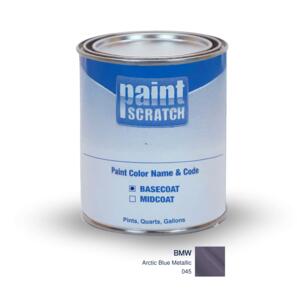 BMW Arctic Blue Metallic (045) PRO Touch Up Paint for Spray Guns (1 Gallon)