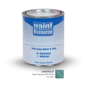 Image of Indian Turquoise (PPG 42100) 770 (1957) for Chevrolet