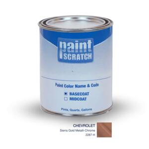 Chevrolet Sierra Gold Metalli-Chrome (2287-H) PRO Touch Up Paint for Spray Guns - Pint, Quart or Gallon