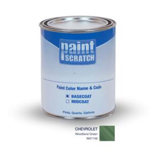 Chevrolet Woodland Green (WA7156) PRO Touch Up Paint for Spray Guns - Pint, Quart or Gallon