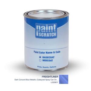 Freightliner Dark Concord Blue Metallic (Catalyzed Spray Can Only) (L0328EY) PRO Touch Up Paint for Spray Guns - Pint, Quart or Gallon
