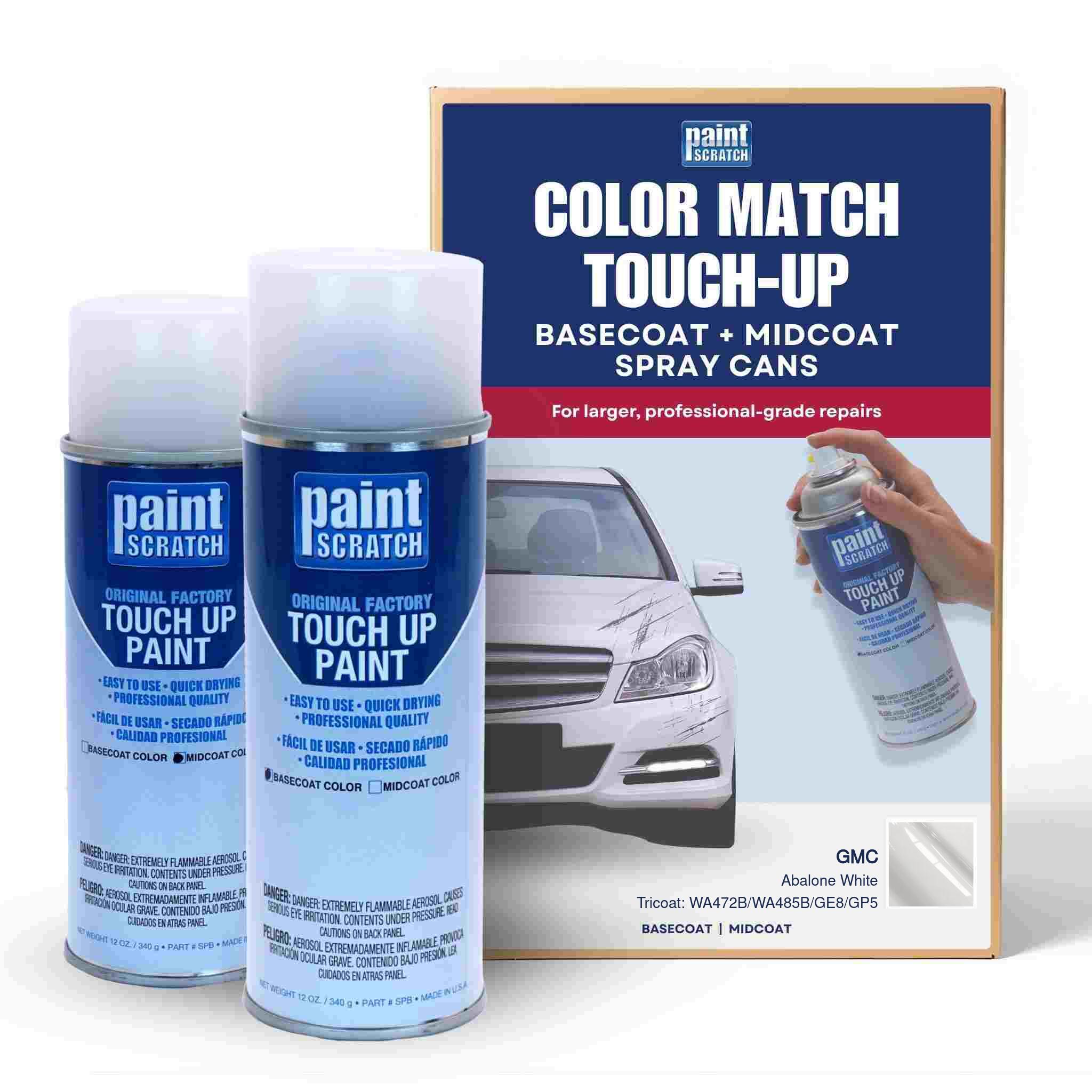 GMC Abalone White Tricoat Spray Can Kit