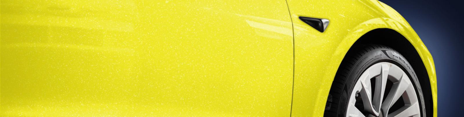 J9 Competition Yellow Tri-Coat Pearl Touch-Up Paint for Mazda