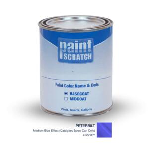 Peterbilt Medium Blue Effect (Catalyzed Spray Can Only) (L0279EY) PRO Touch Up Paint for Spray Guns - Pint, Quart or Gallon