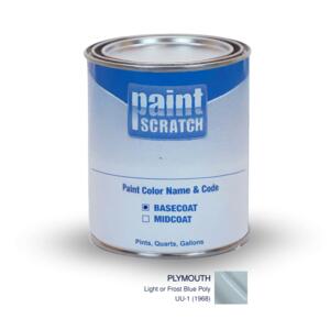 Image of Light or Frost Blue Poly UU-1 (1968) for Plymouth