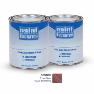 Pontiac Crystal Claret Tricoat (89/WA505Q) PRO Tricoat Touch Up Paint for Spray Guns - Pint, Quart or Gallon