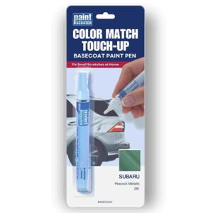 Subaru Peacock Metallic (281) Exact-Match Paint Pen – Beginner-Friendly Repair for Small Chips and Scratches (1/2oz)