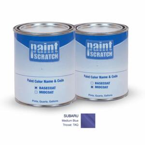 Subaru Medium Blue Tricoat (TAQ) PRO Tricoat Touch Up Paint for Spray Guns (1 Gallon)