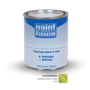 Volkswagen Sunshine (Lemon) Yellow (L11E) PRO Touch Up Paint for Spray Guns (1 Gallon)