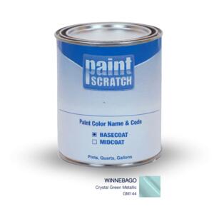 Winnebago Crystal Green Metallic (GM144) PRO Touch Up Paint for Spray Guns - Pint, Quart or Gallon