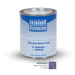 Winnebago Medium Blue Metallic (CDI-46829) PRO Touch Up Paint for Spray Guns - Pint, Quart or Gallon