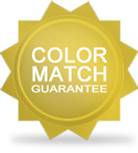 PaintScratch Color Match Guarantee Badge